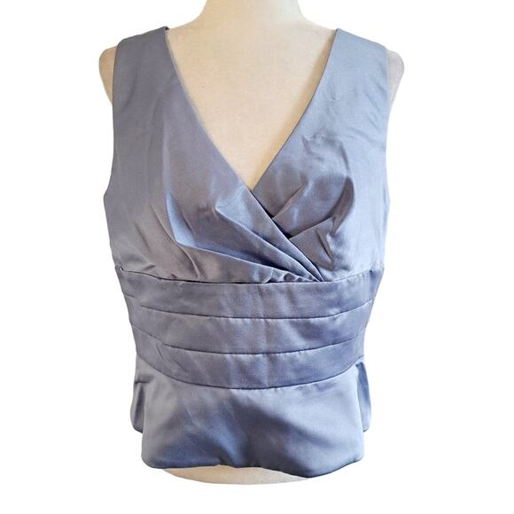 Alfred Angelo Sleeveless Peplum Top - Picture 1 of 7